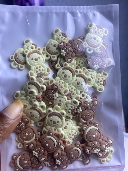 Perles en silicone pour fillet