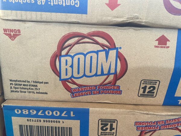 BOOM Lessive en Poudre 80g