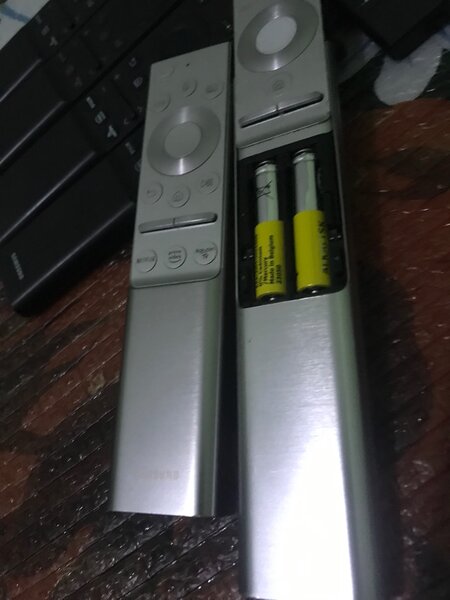 Samsung TV remote slide used and new