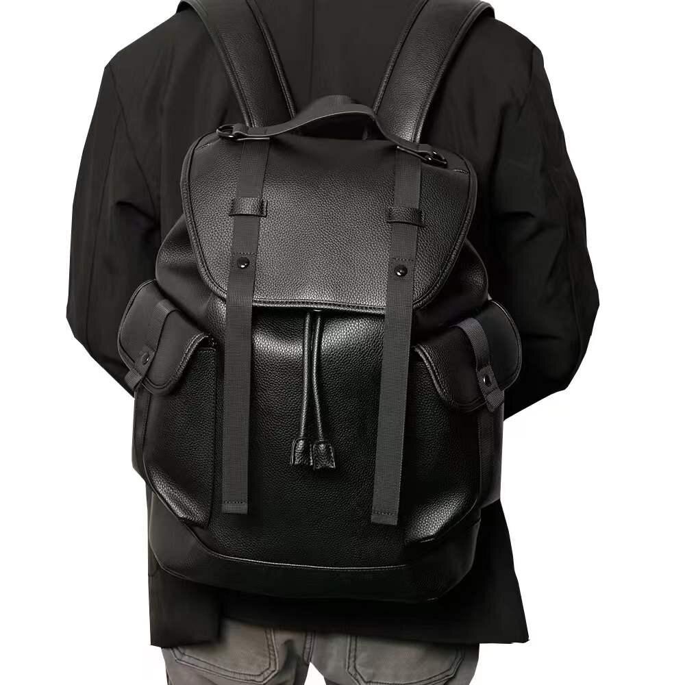 Sac à dos en cuir élégant