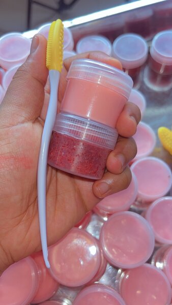 Produit de lèvre rose