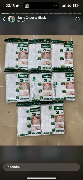 Lot de 3 débardeurs