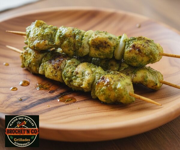 Brochettes de Poulet Grillé