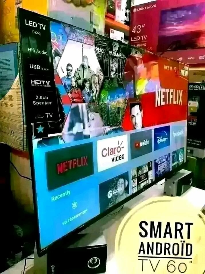 Smart Android TV 60" UHD