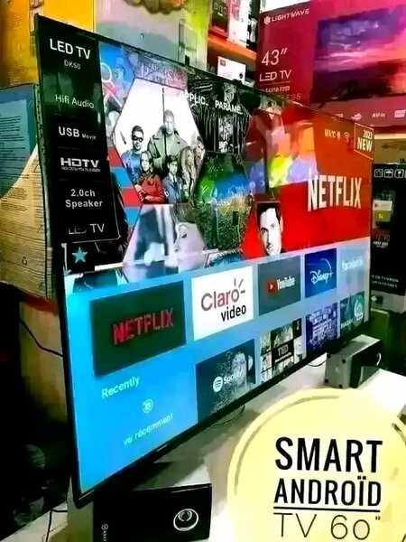 Smart Android TV 60" UHD