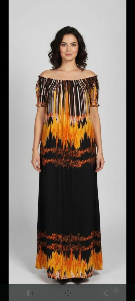 Robe d'été épaules dénudées