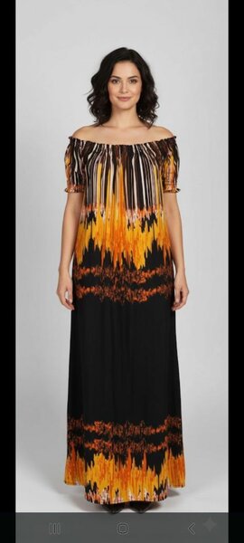 Robe d'été épaules dénudées