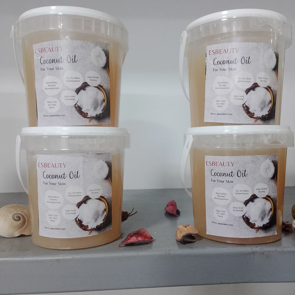 Huile de Coco Naturelle Esbeauty