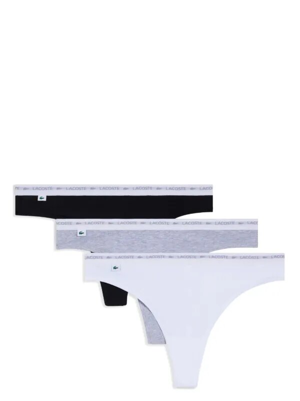 logo-waistband thong (pack of three)
