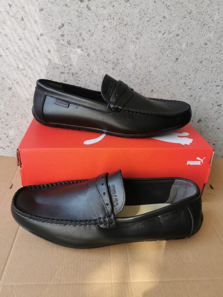 Mocassins en cuir élégants