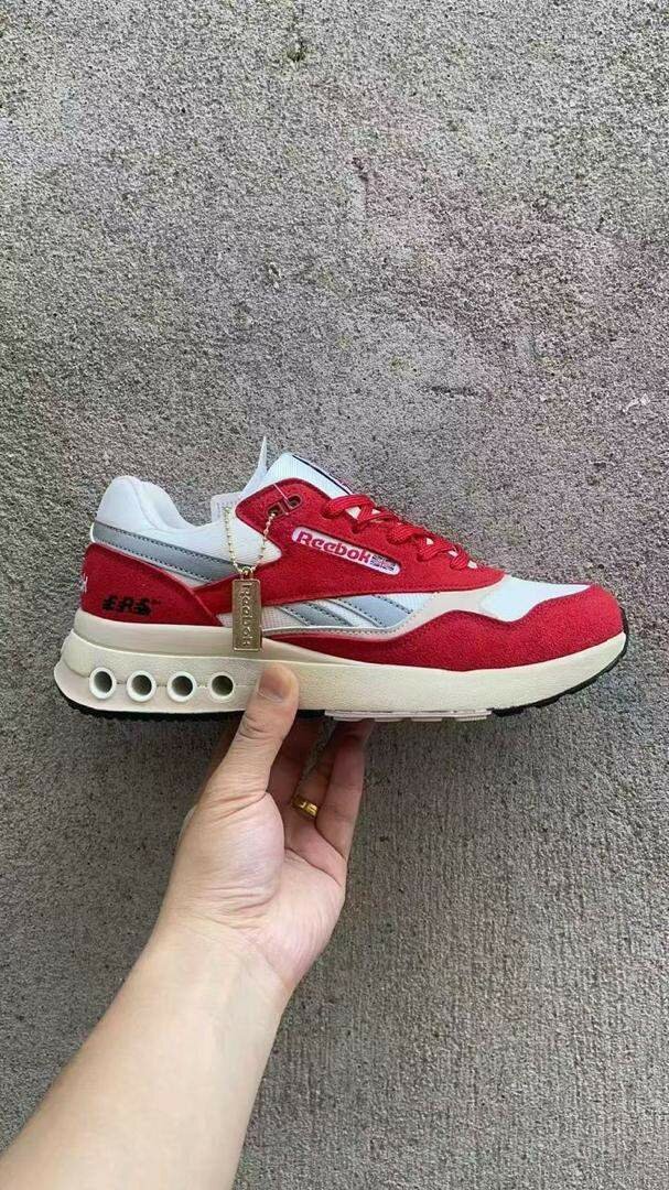 Baskets rouges unisexes