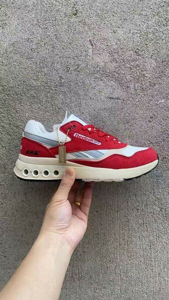 Baskets rouges unisexes