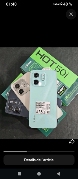 Smartphone Infinix Hot 50i