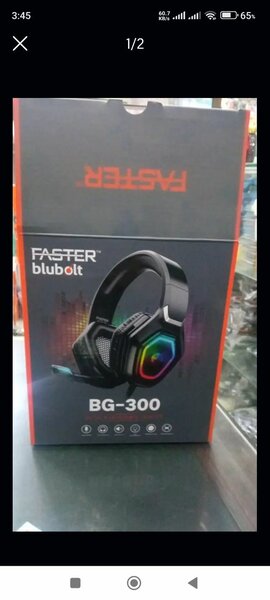 Faster blubolt BG-300 gaming headphones high quality