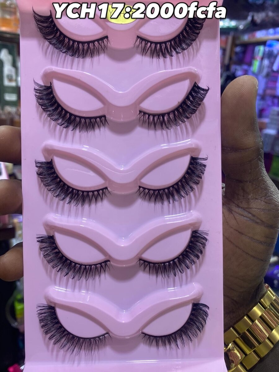 Pack of 5 False Eyelashes