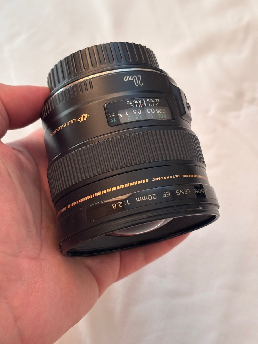 Canon 20 mm f2.8