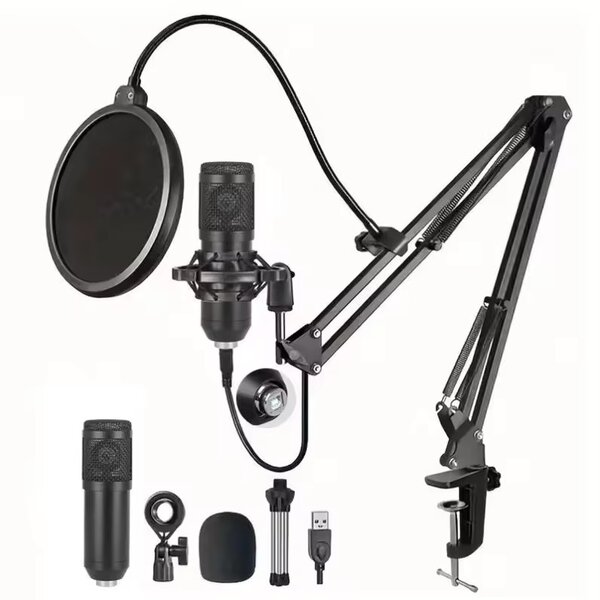 Kit microphone USB podcast