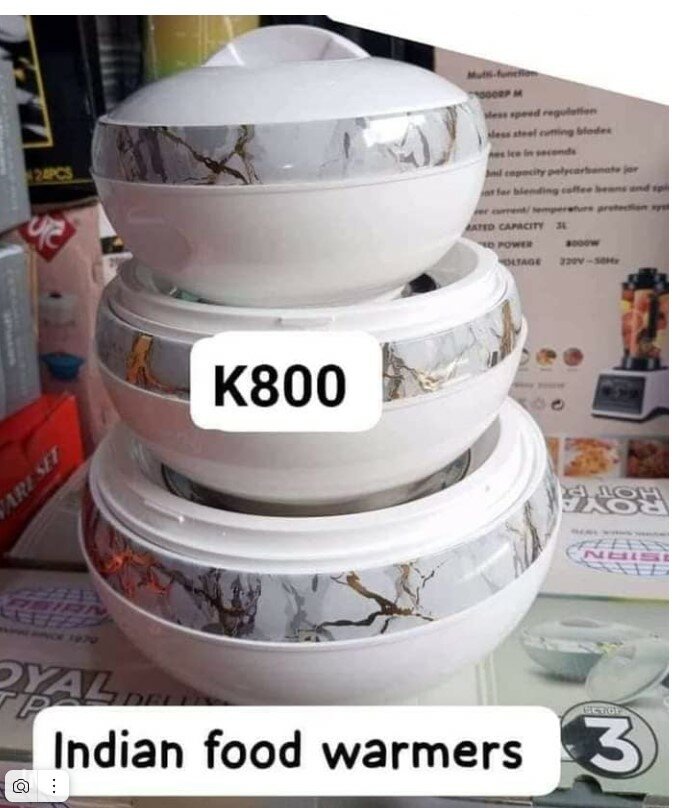 Indian food warmers