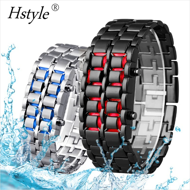 Montre numérique modèle bracelets