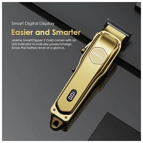 oraimo Smart Clipper 2 Gold Professional Hair Clipper