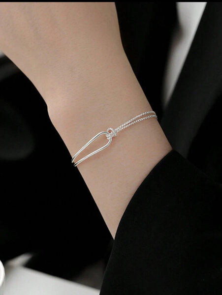 Bracelet élégant en argent