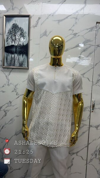 Men shirt and kaftan