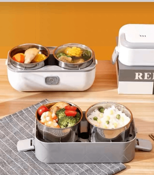 Boîte à lunch chauffante électrique