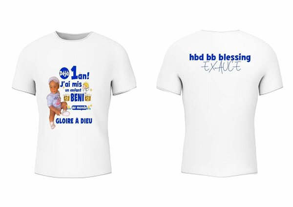 Tee-shirt anniversaire