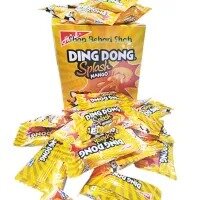 DINGDONG Splash Mango Liquid Filled Gum 1Box in 24pcs