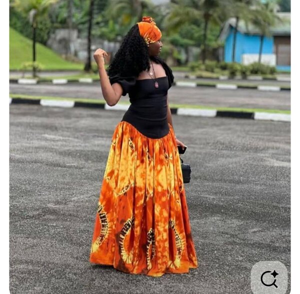 Jupe longue bohème imprimée