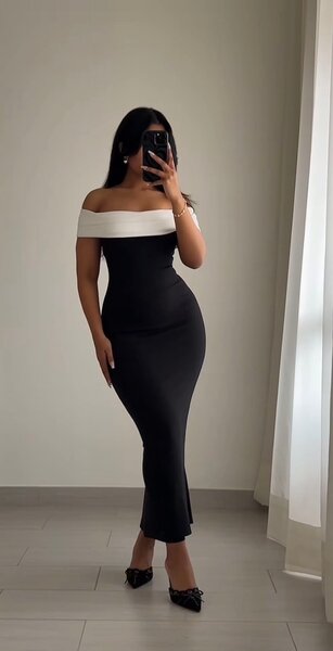 Robe Élégante Soirée Noir