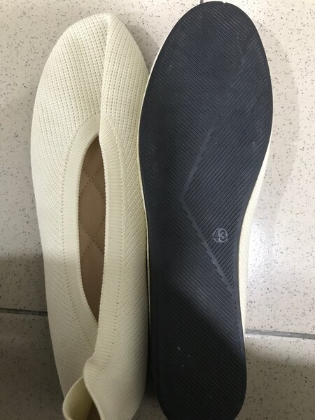 Ballerines élégantes en tricot