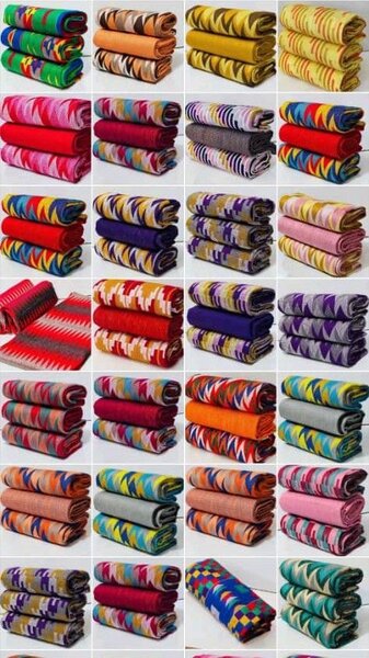 Tissu africain imprimé vibrant