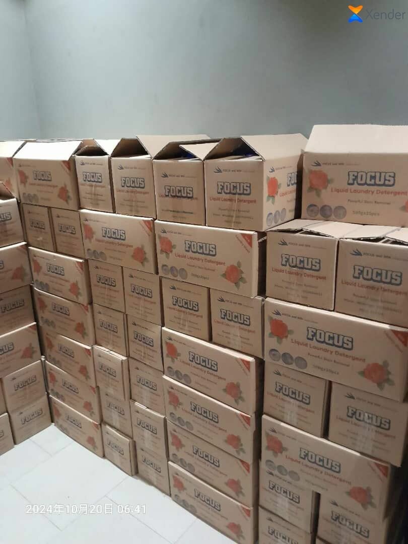 Focus liquid laundry detergent