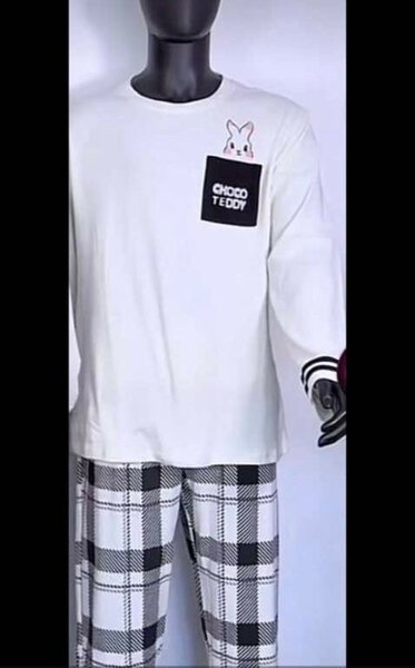 Pyjama Confort Femme avec Bonnet