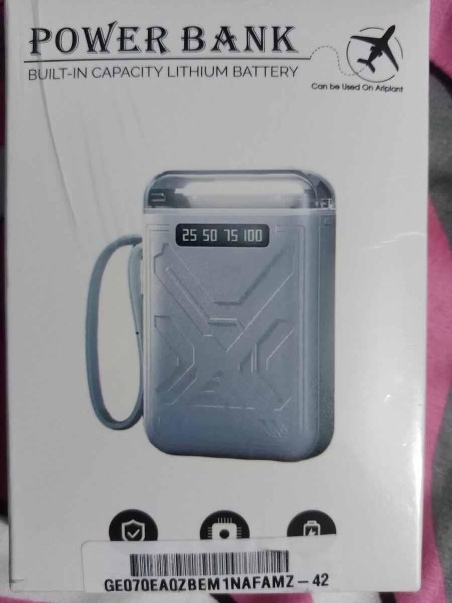 Batterie Externe LED 20.000 mh