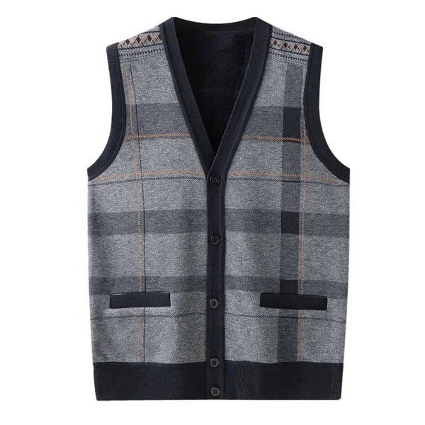 Gilets en laine pour hommes élégants
