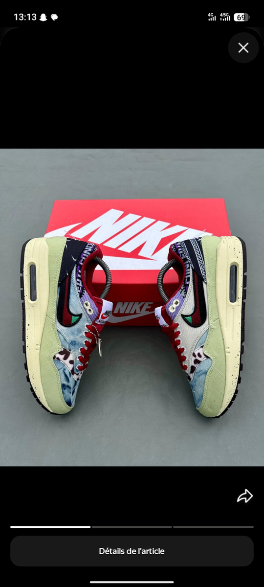 Nike Air Max Colorées