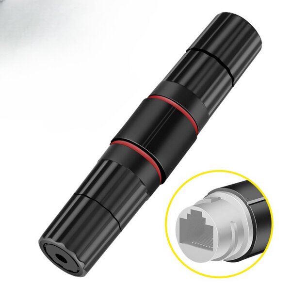 Coupleur RJ45 avec protection (anti pluie)