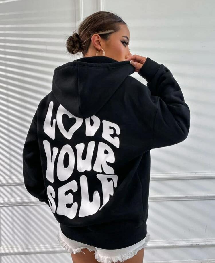 Sweat à capuche "Love Yourself"