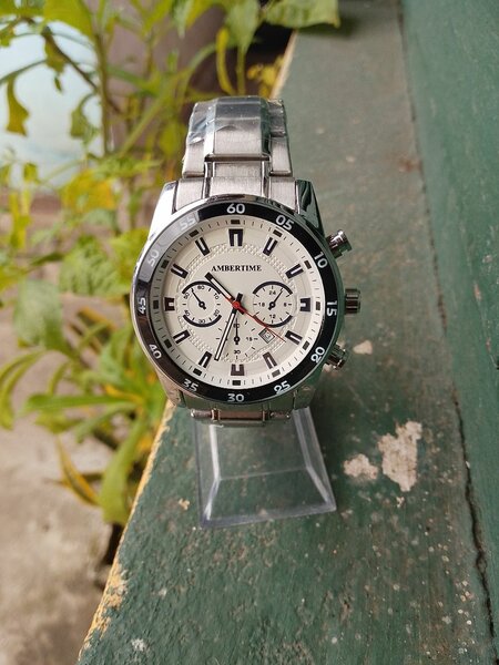 Montre Quartz Acier Luxe