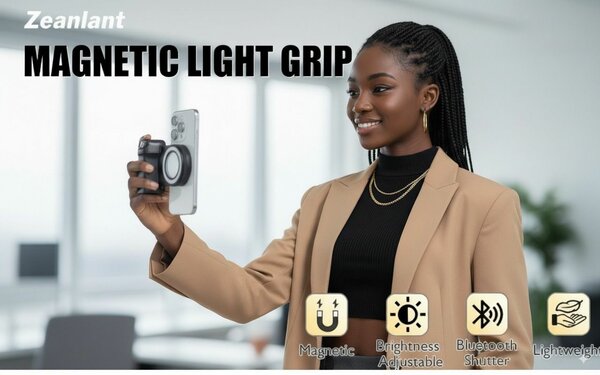 Support Lumière Selfie Portatif