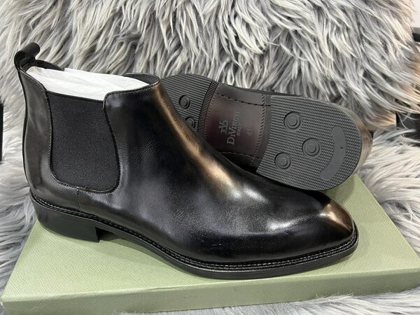 Leather boots