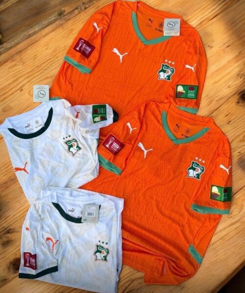 Maillots de football Côte d'Ivoire