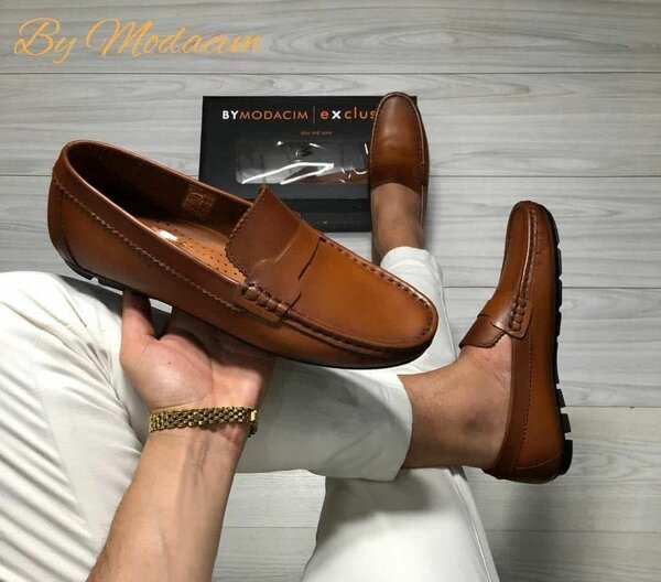 Mocassins en cuir élégants