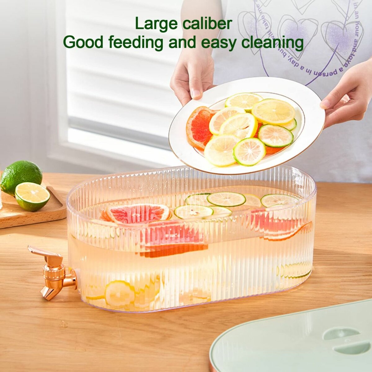 PLASTIC JUICE DISPENSER 5.3 LITRES