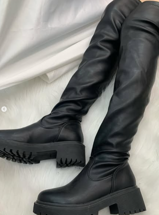 сапоги длинные