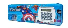 Calculator Geometry Box, Fancy Geometry box with calculator and magnetic buttons