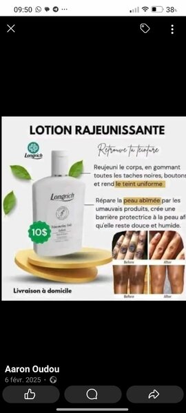 Lait rajeunissement