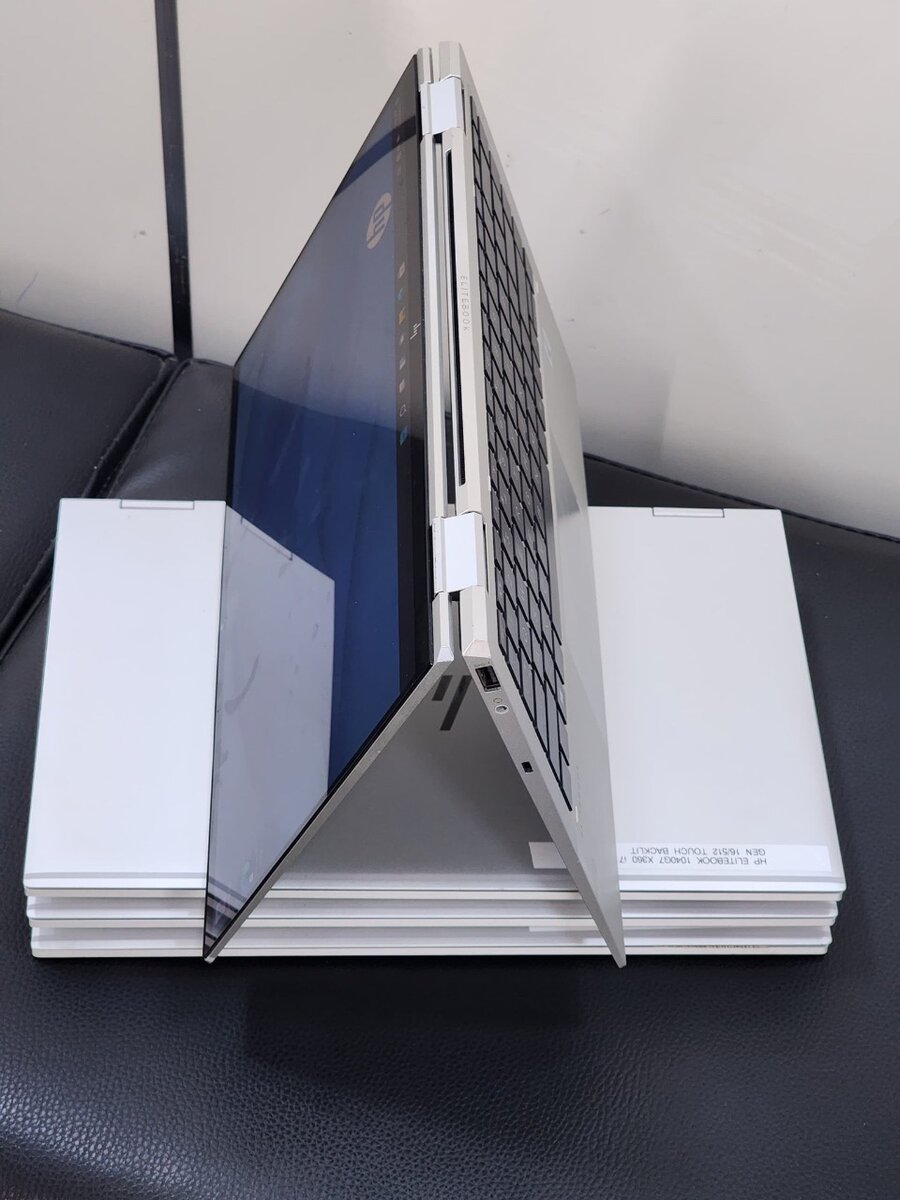 Frame A = Hp elitebook 1030G1 core m5 16GB RAM /256 SSD Stor